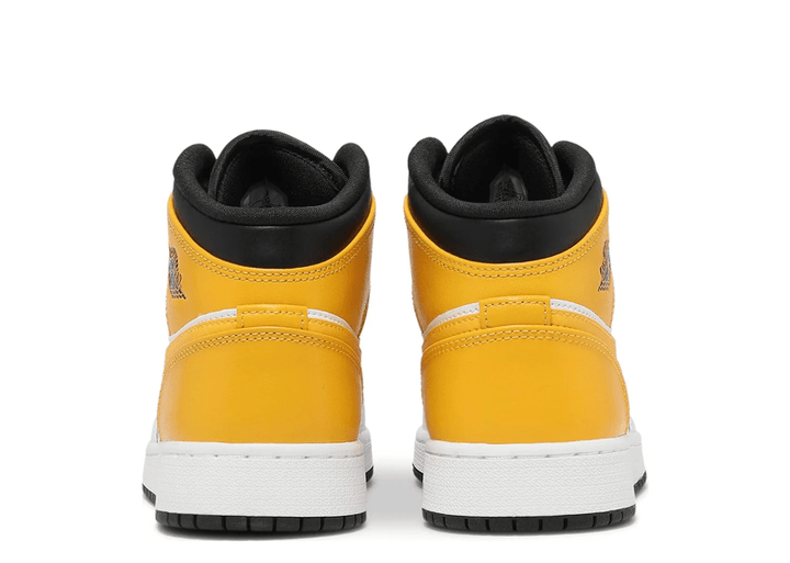 Jordan junior air jordan 1 mid trainer university gold / black / white online