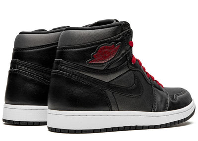 Jordan Sneakers Air Jordan 1 Retro High Black Satin Gym Red