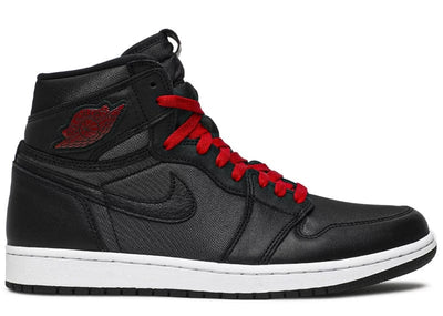 Jordan Sneakers Air Jordan 1 Retro High Black Satin Gym Red
