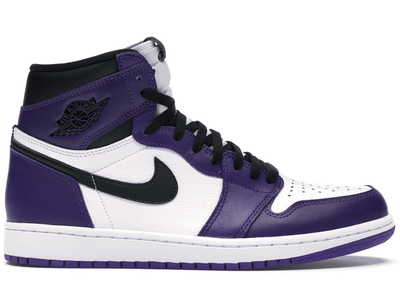 Jordan Men's Sneakers Air Jordan 1 Retro High Court Purple White