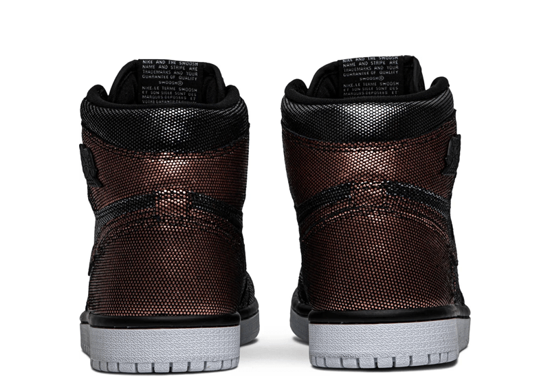 Rose gold 2025 and black jordans