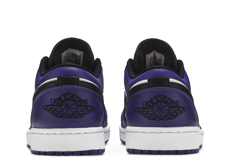 Jordan Low Court Purple White – Court Order - Main Image