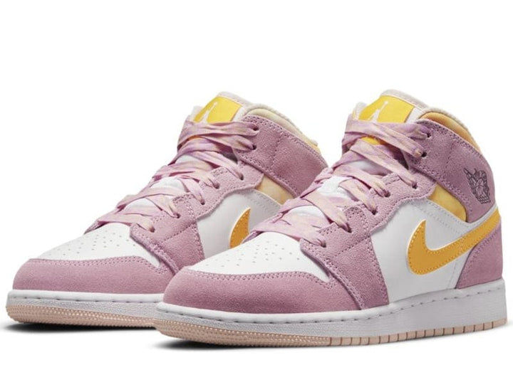 Jordan 1 Mid Arctic Pink GS Court Order