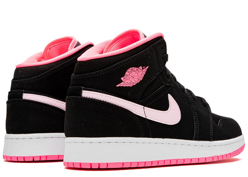 Jordan Sneakers Jordan 1 Mid Black Digital Pink (GS)