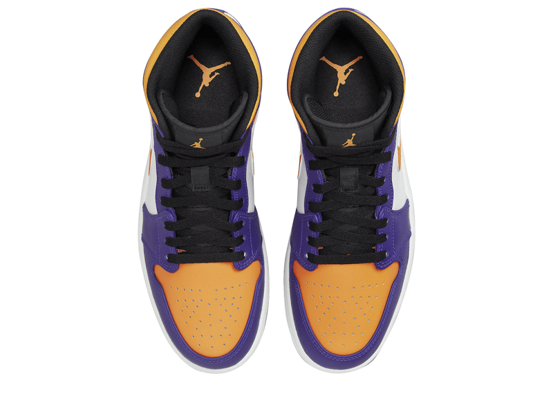 Jordan 1 Mid Lakers 2022 Court Order