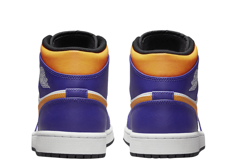 Jordan 1 Mid Lakers 2022