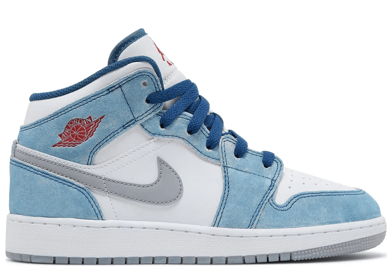 Jordan sneakers Jordan 1 Mid SE French Blue Light Steel (GS)