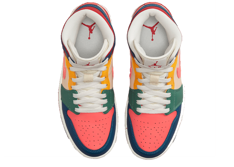 Jordan 1 Mid SE Multi Color 2022 W Court Order