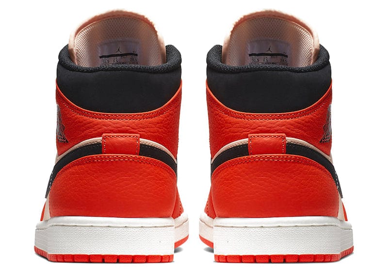 Air jordan 1 on sale retro black/white-team orange