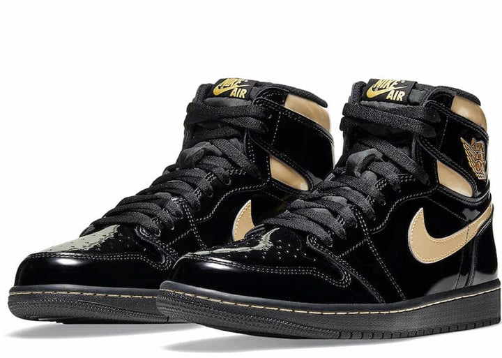 Jordan Retro High Black Metallic Gold (2020) – Court Order