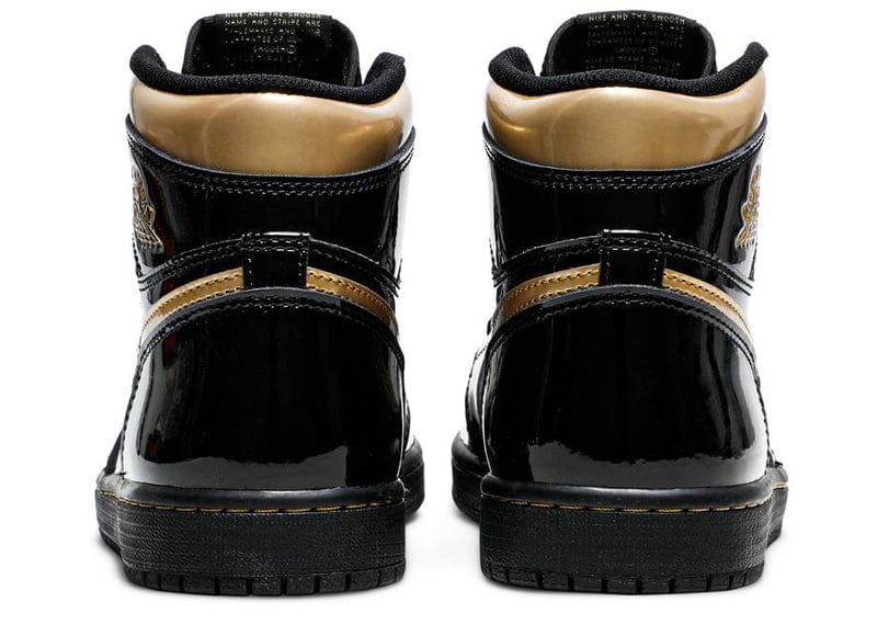 Jordan Retro High Black Metallic Gold (2020) – Court Order