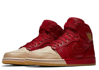 Jordan Sneakers Jordan 1 Retro High Dip-Toe Red (W)