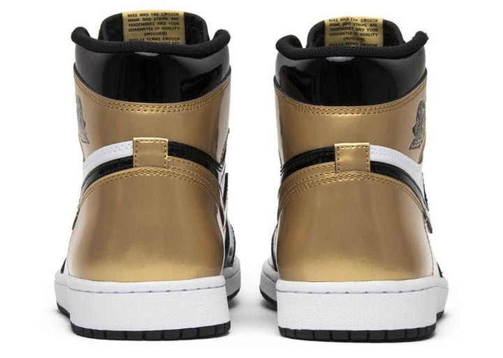 Jordan 1 Retro High NRG Patent Gold Toe Court Order