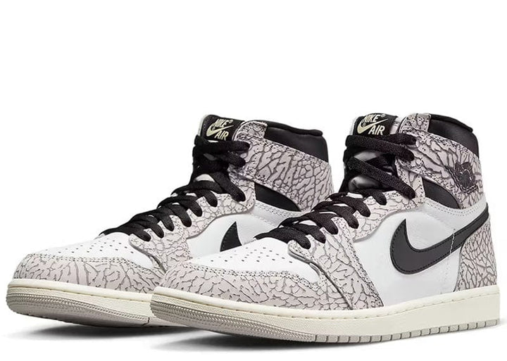 シューズ(男性用) AIR JORDAN 1 HIGH CEMENT 30cm Jordan 1 Retro High OG White Cement – Court Order
