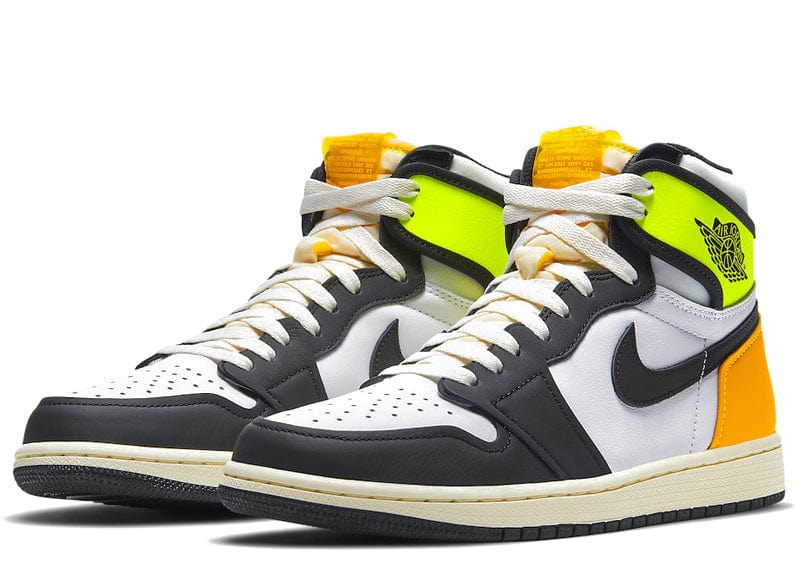 Jordan Retro High White Black Volt University Gold – Court Order