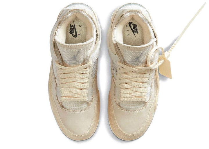 Retro Off White Sail Aj4 Cream Jordan Retro Off-White Sail (W