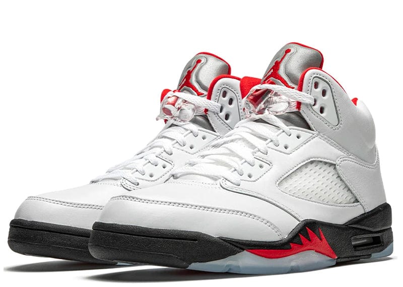 Jordan Sneakers Jordan 5 Retro Fire Red Silver Tongue (2020) (GS)