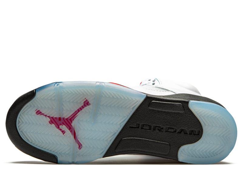 Jordan Sneakers Jordan 5 Retro Fire Red Silver Tongue (2020) (GS)