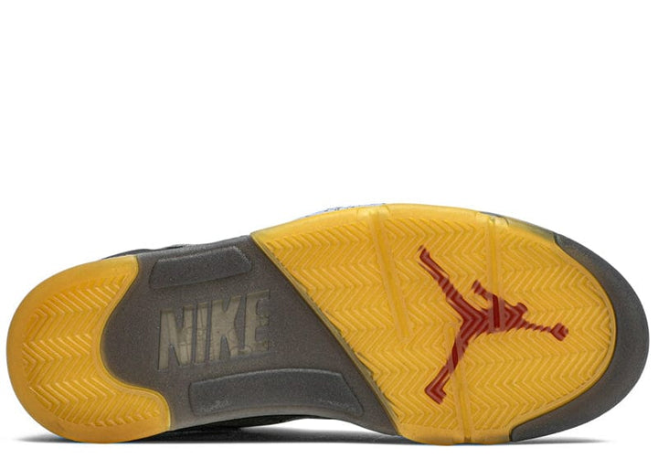 jordan 5 yellow sole