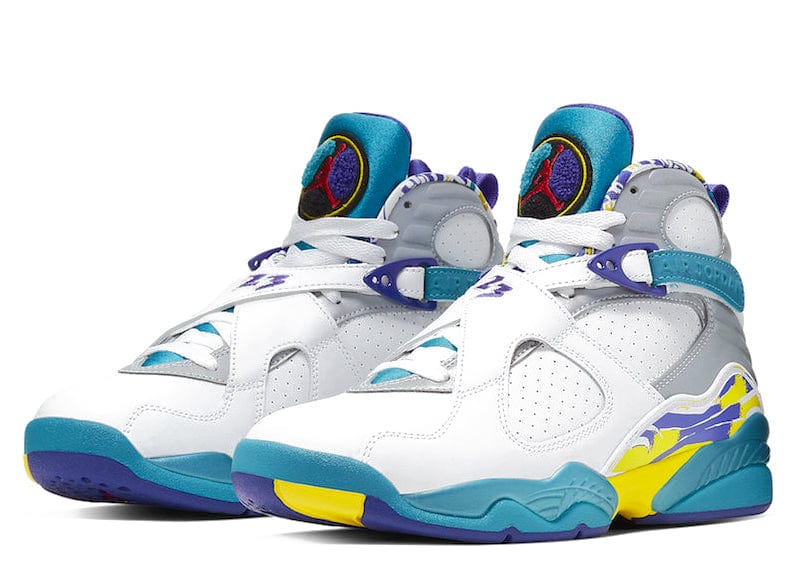 Jordan Sneakers Jordan 8 Retro White Aqua (2019) (Women&
