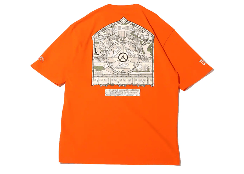Jordan x Shelflife Men s T Shirt Orange