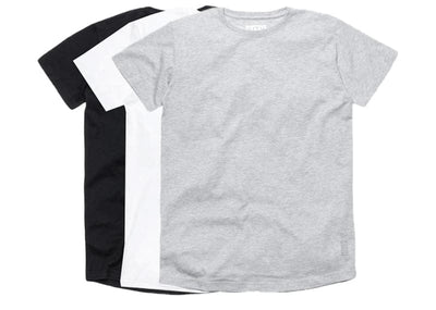 Kith streetwear Kith Under Shirt 3-Pack White/Heather Grey/Black