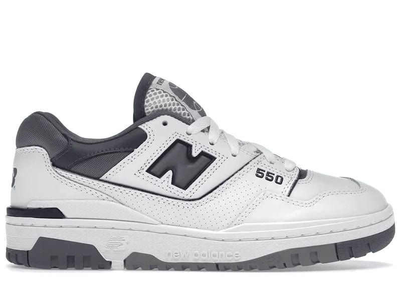 New Balance 550 White Grey Dark Grey – Court Order