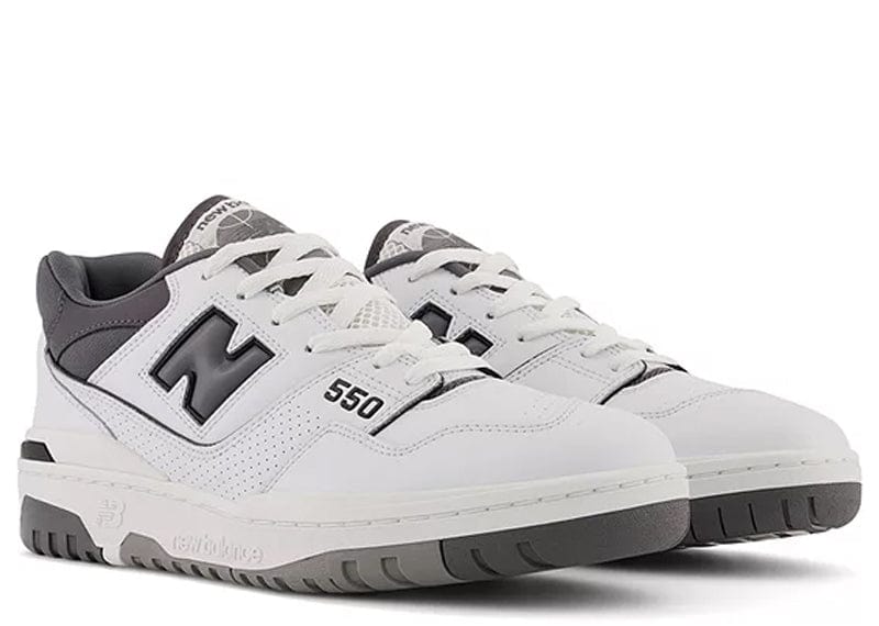 New Balance 550 White Grey Dark Grey Court Order