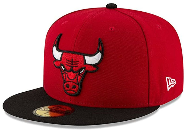 New Era NBA Chicago Bulls 59fifty 2tone Team Color Fitted Cap Court Order