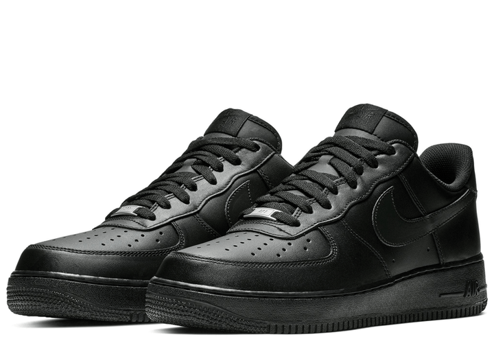 black nike air force mens