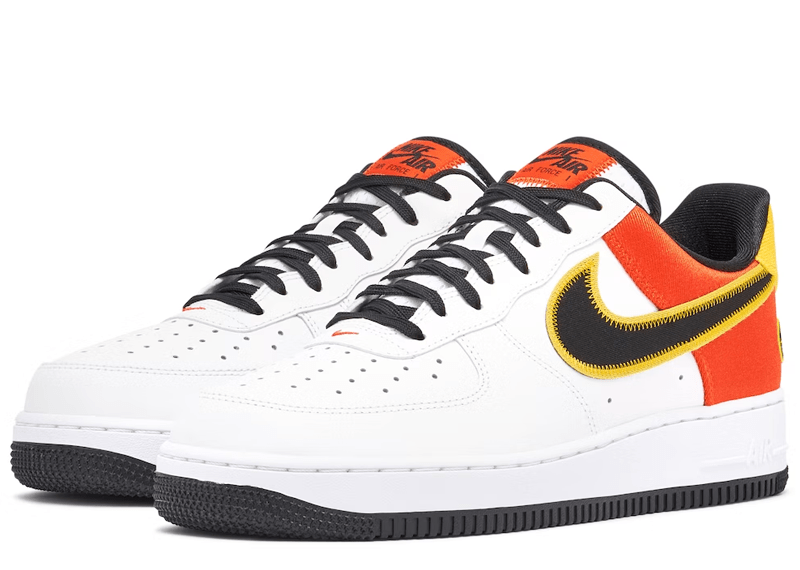 Black orange and sales yellow air force 1