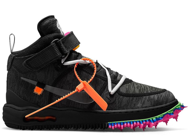 Nike Air Force 1 Mid Off-White Black – Court Order