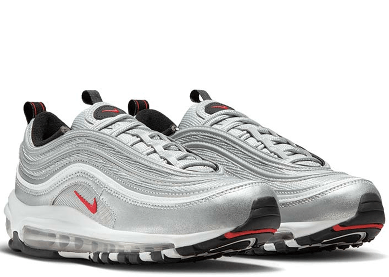 Nike air max 97 top junior silver