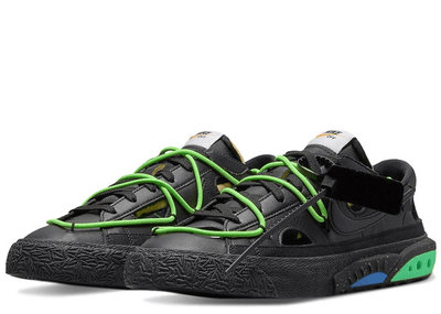 Nike sneakers Nike Blazer Low Off-White Black Electro Green