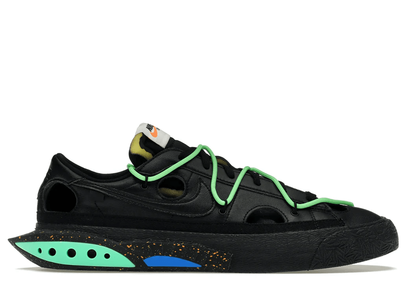 Nike sneakers Nike Blazer Low Off-White Black Electro Green