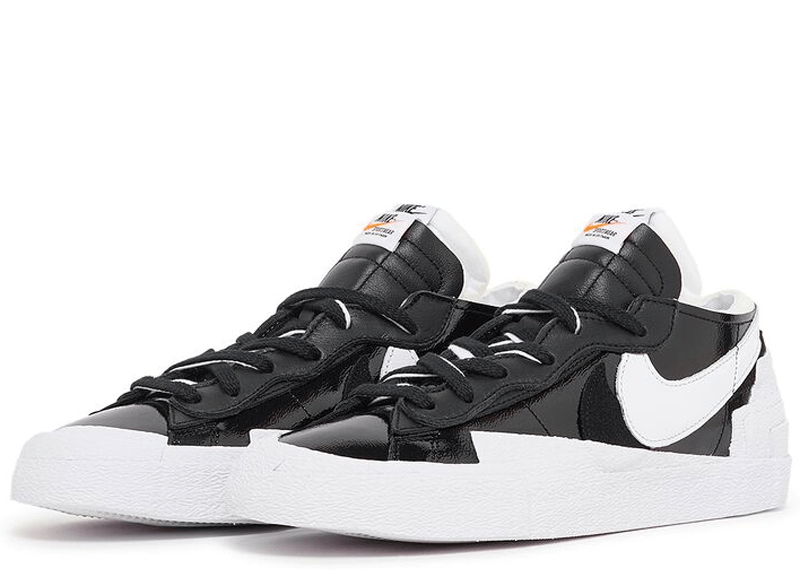 Nike Blazer Low Sacai Black Patent Leather – Court Order