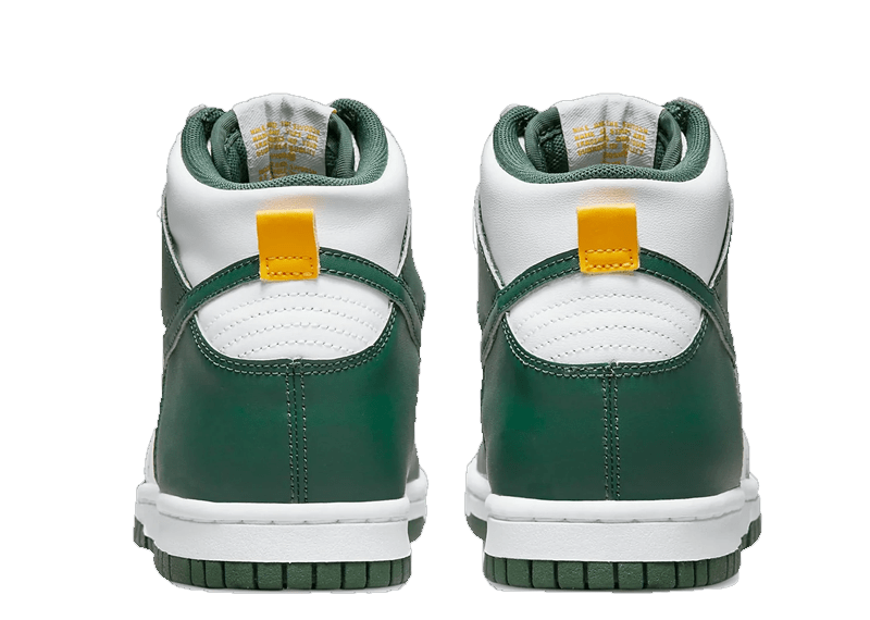 Dunk high sales green bay packers