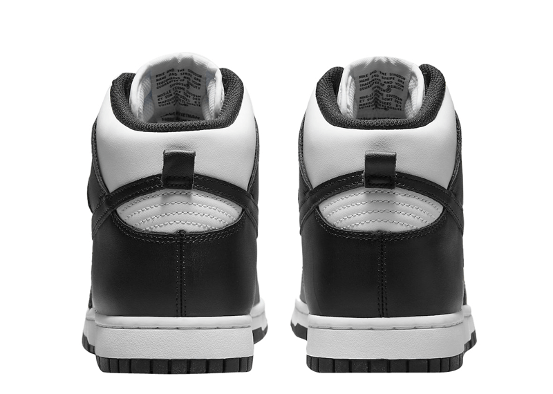 Nike sneakers Nike Dunk High Black White (2021)
