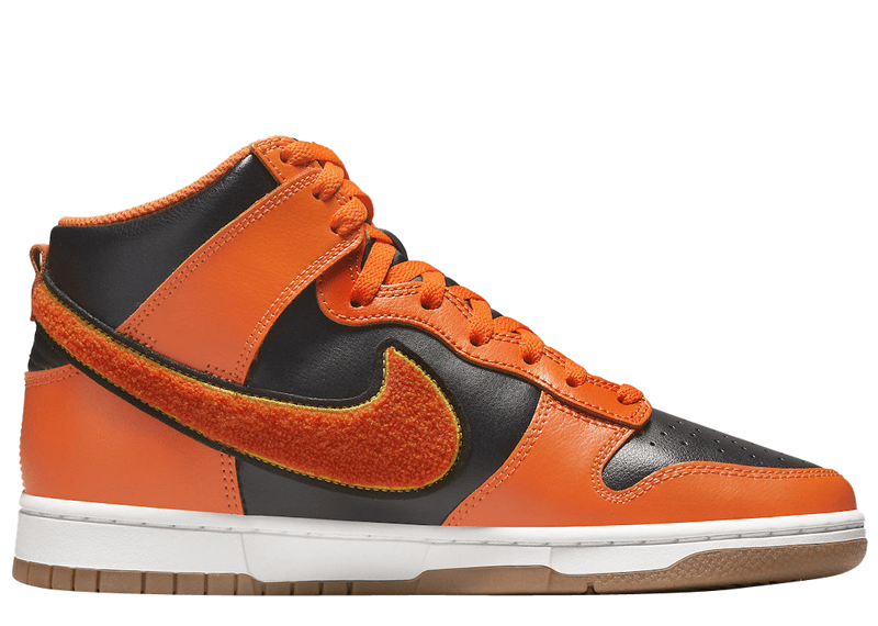 Nike sneakers Nike Dunk High University Chenille Swoosh Safty Orange