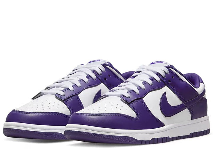 Purple white nike hotsell