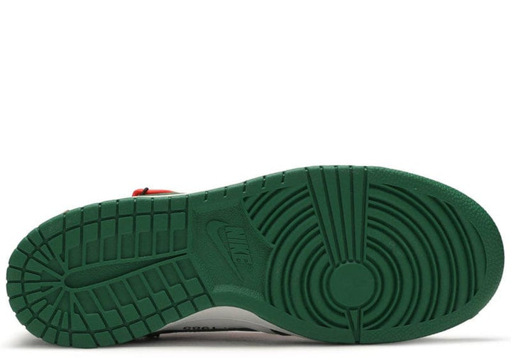 off white green dunk low