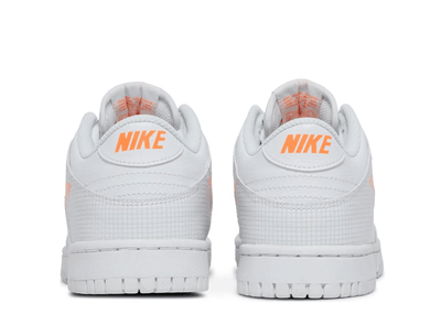 Nike Grade School Sneakers Nike Dunk Low SE 3D Swoosh Pure Platinum Total Orange (GS)