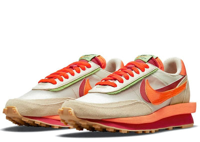 Nike Sneakers Nike LD Waffle sacai CLOT Net Orange Blaze