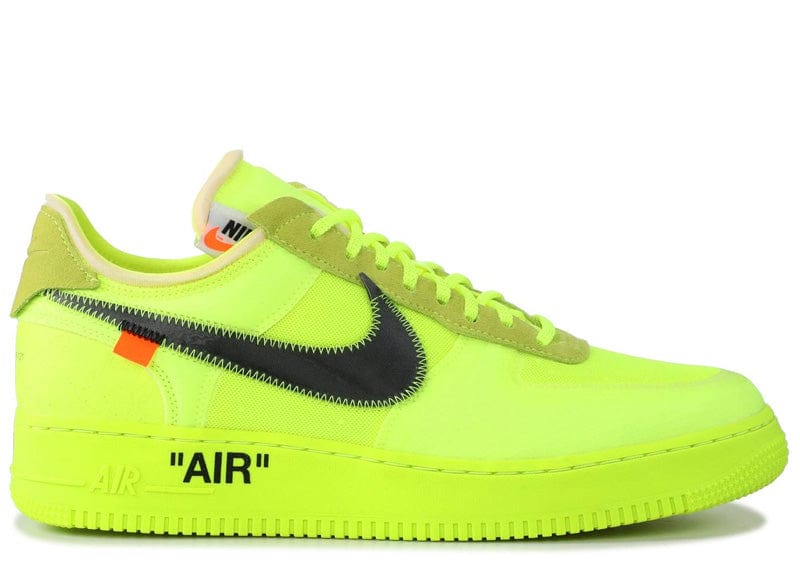Off-White x Nike Air Force 1 Low ‘Volt’ – Court Order