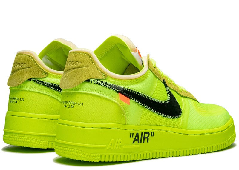 Off-White x Nike Air Force Low 'Volt' – Court Order