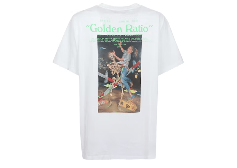 Off-White streetwear Off-White Slim Fit Pascal Painting T-shirt White/Multicolor