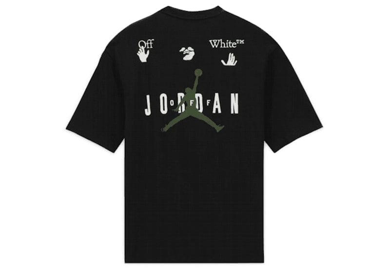 Off-White streetwear Off-White x Jordan T-shirt Black