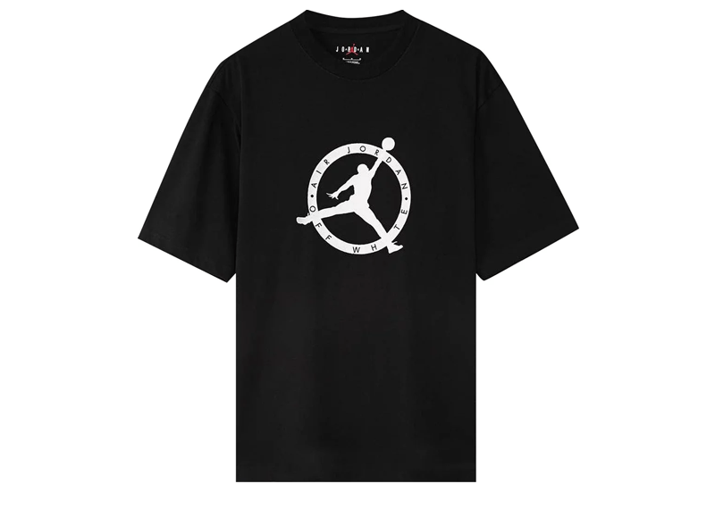 Off-White streetwear Off-White x Jordan T-shirt Black
