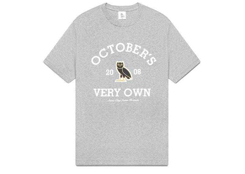 OVO streetwear OVO Collegiate T-shirt (FW22) Heather Grey