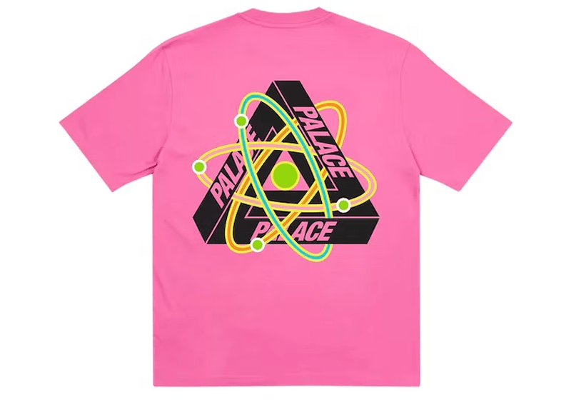 Palace streetwear Palace Tri-Atom T-shirt Pink